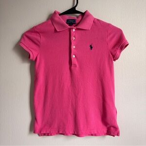 Polo by Ralph Lauren Kids Bright Pink Polo Shirt